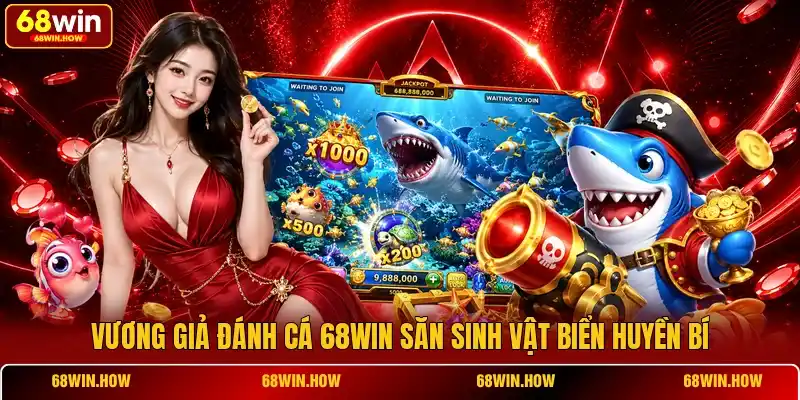 Vương giả đánh cá 68win săn sinh vật biển huyền bí